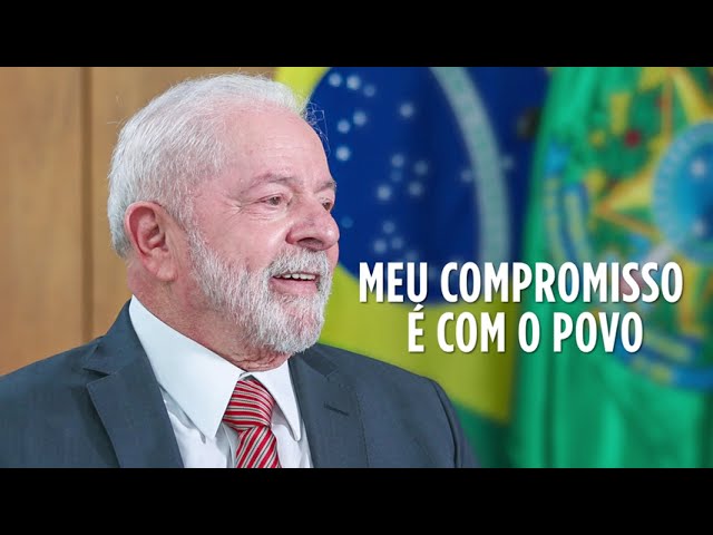 Lula à GloboNews: Meu compromisso é com o povo