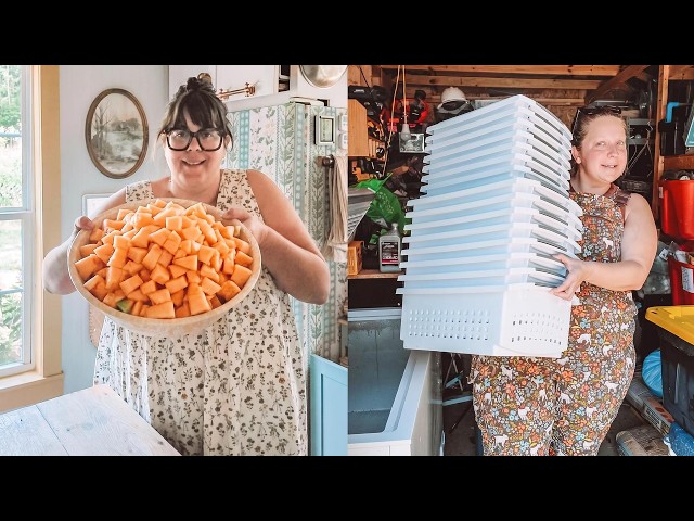 Fall Freezer Prep, Cozy Home Projects & A Simple Life