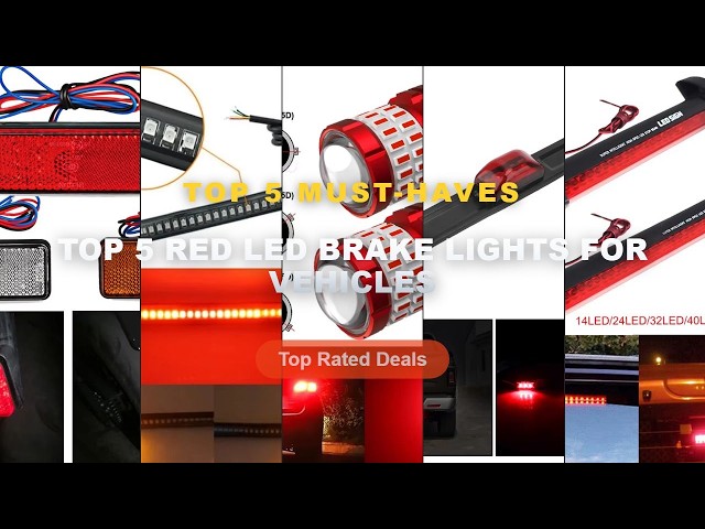 Best Top 5 Red LED Brake Lights For Vehicles on AliExpress | Review - DSYCAR 12V Red Car LED Third B