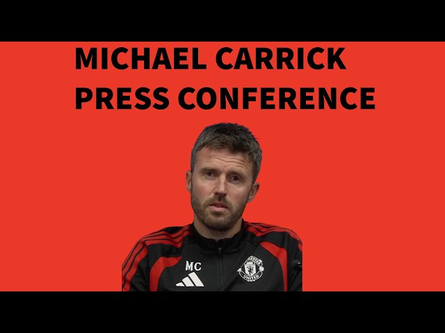 MICHAEL CARRICK PRESS CONFERENCE 