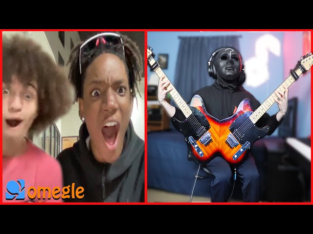 Guitarist Plays TWO GUITARS at once on Omegle