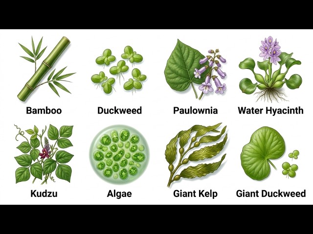 The Fastest Growing Plants on Earth