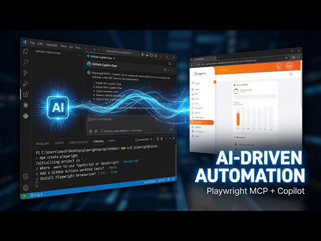 Playwright MCP + Copilot: AI Driven Test Automation