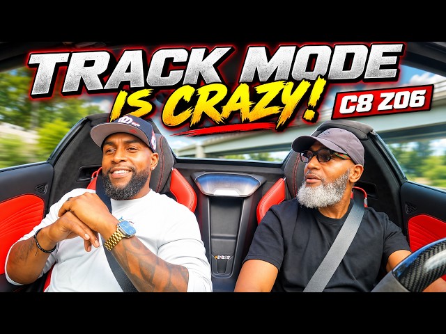 C8 Corvette Z06 in TRACK MODE Is INSANE! The Sound Is UNREAL 🔥