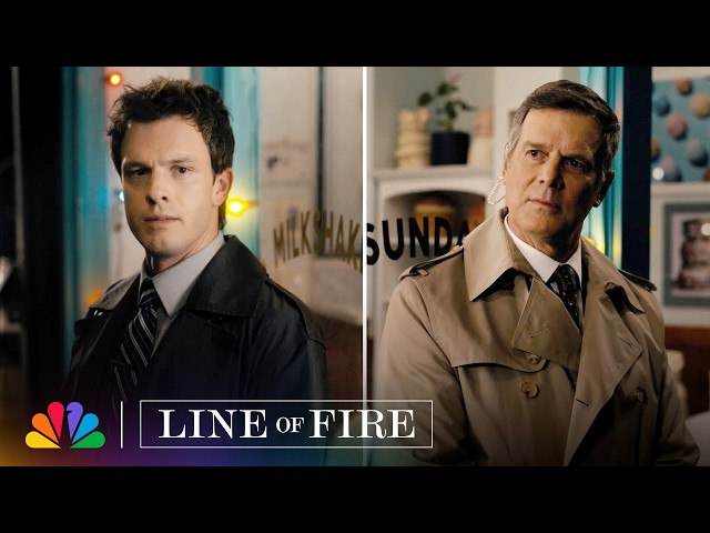 Father-Son Fight Interrupted to Save the President | Line of Fire | NBC