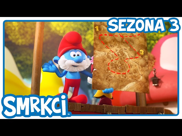 Velike Smrkčeve igre 🔴 NOVA EPIZODA 🔴 | Smrkci v slovenščini | Risanke za otroke