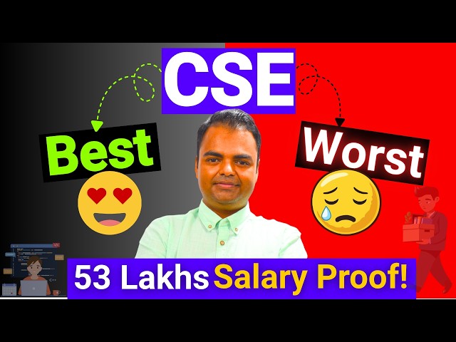 BTech CSE Future Scope in India, Jobs Opportunities, Salary, Hard Subjects, is CSE Best BTech Branch