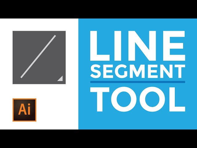 How To Use The Line Segment Tool In Illustrator