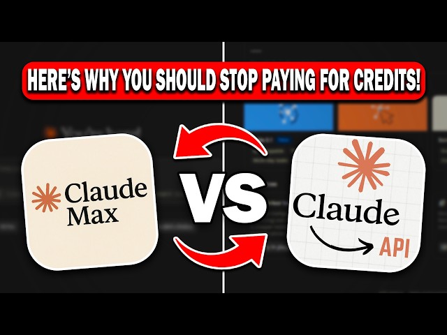 Stop Paying For Credits, Heres Why Claude Max Vs API Review