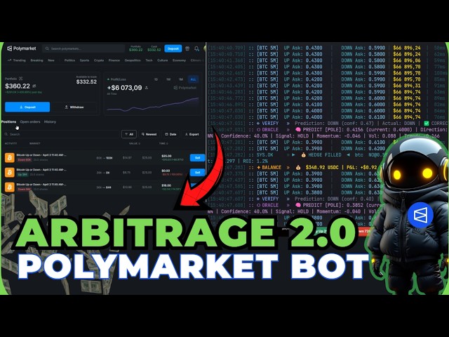 Polymarket Bot Arbitrage 2.0 | How to Make Money on Polymarket in 2026 | Live Auto Trade
