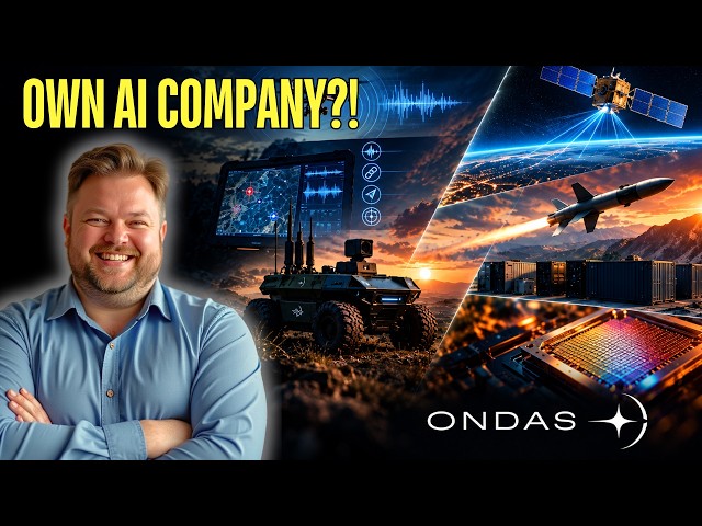 Ondas Launched An AI Company Built On PALANTIR! ONDS Stock Analysis