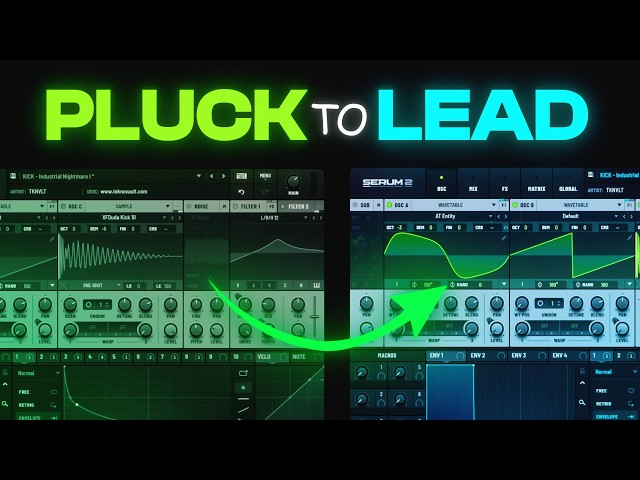 Pluck To Lead in Serum 2 (Hardstyle Tutorial)