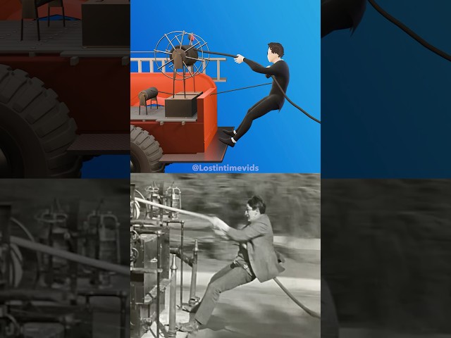 How Harold Lloyd did this famous stunt in 1924❤️