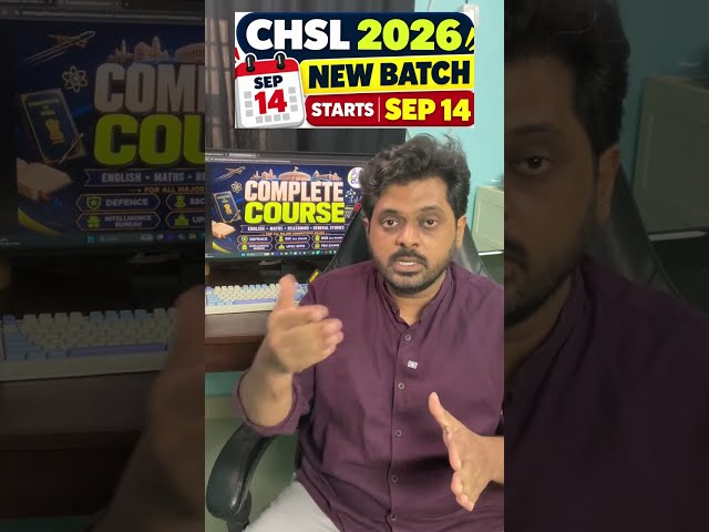 CHSL 2026 🔥| preparation beginners| strategy | PLANNER in Tamil
