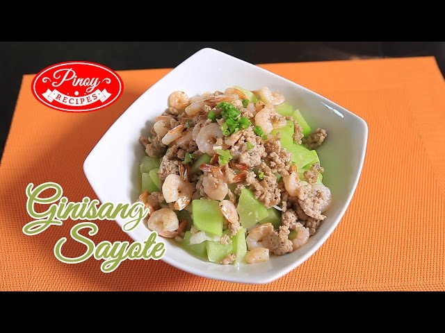 Ginisang Sayote Pinoy Recipe : How to cook Ginisang Sayote | Pinoy Recipes