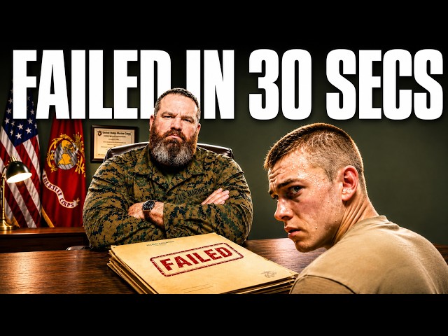 I Was a Marine Recruiter. Here’s How We Judge You in 30 Seconds.
