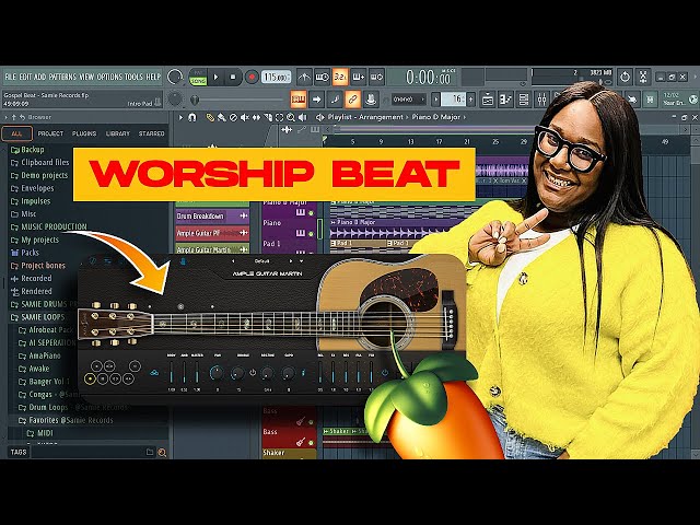 How to make a WORSHIP GOSPEL BEAT like the TOP ARTISTS | FL STUDIO 21🔥❤💯