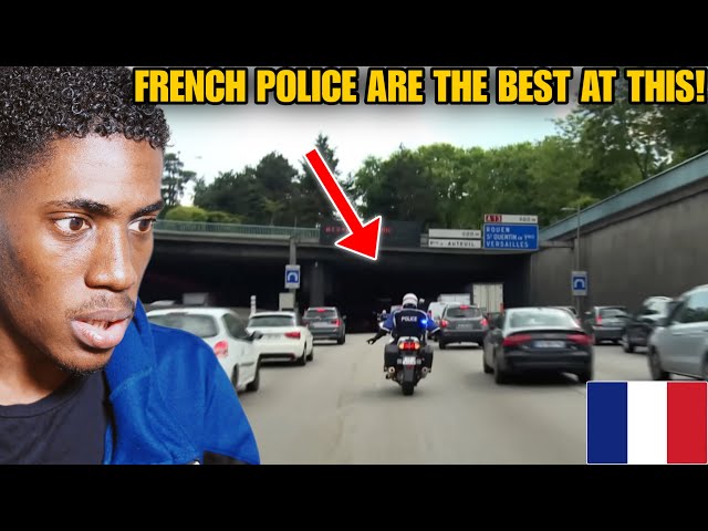 American Reacts to an incredible Medical Escort by French Police Between Paris and " No go Zone "