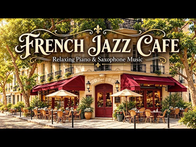 Cozy Paris Cafe Ambience - French Jazz Cafe Music And Relaxing Coffee Shop SoundsMontmartre Chill