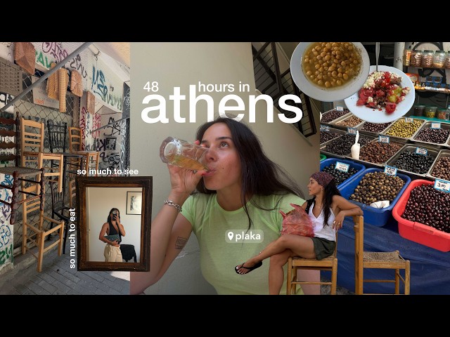48 hours in athens: cafes, wandering & escaping the heat