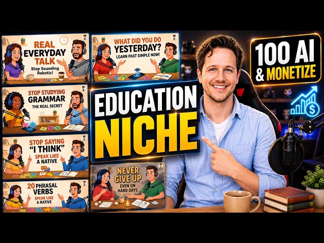 Create Unlimited AI Videos for an Education Channel Using Free AI Tools | Earn $5K/Month