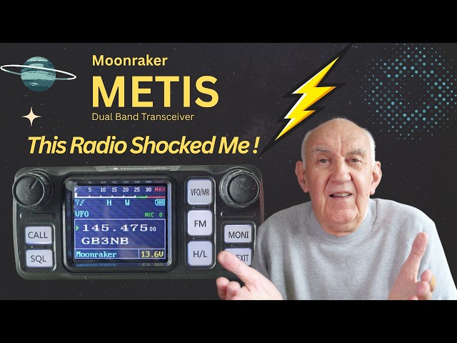 Moonraker METIS Dual Band Ham Radio Transceiver