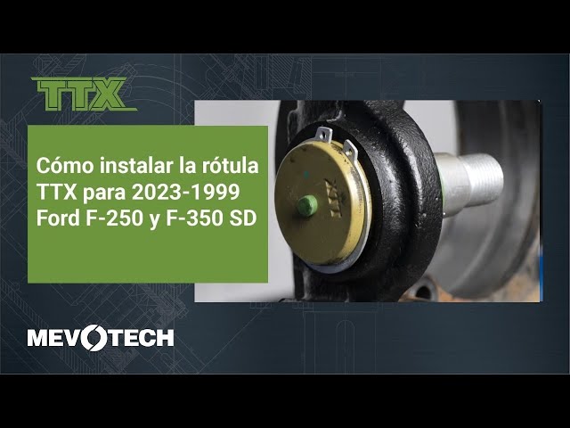 How to Install TTX Ball Joints for 2023-1999 Ford F250 F350 SD-SP