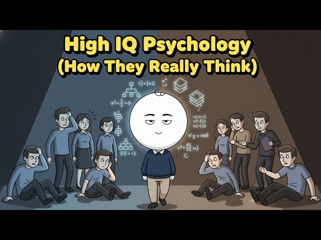 The Psychology Of People With Very High IQ (7 Strange Habits Explained)