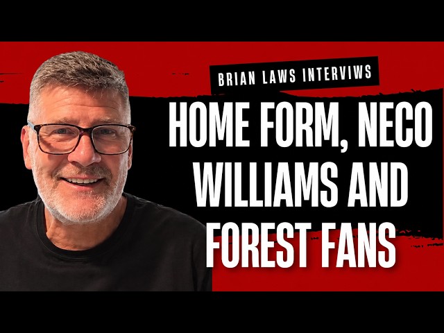 Brian Laws on fixing home form, Forest fans and Neco Williams