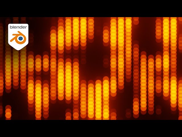 Simple Grid Animation in Geometry Nodes (Blender Motion Graphics Tutorial)