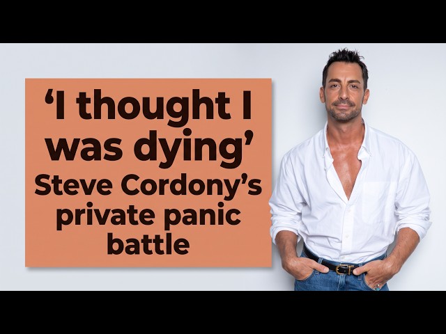 Steve Cordony on panic attacks, pressure and heartbreak on Mental As Anyone #mentalasanyone