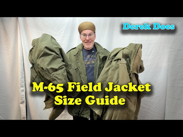 M-65 Field Jacket Size Guide.