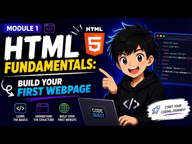 HTML Tutorial for Beginners - 00 - Introduction to HTML