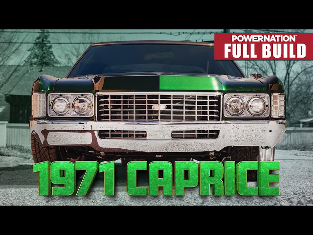Full Build: 1971 Chevy Caprice Transformed into Fat Stacked 840 HP Head Turner