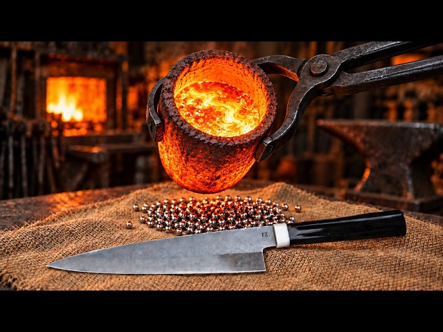 Can 350 Bearing Balls Make a Chef’s Knife?