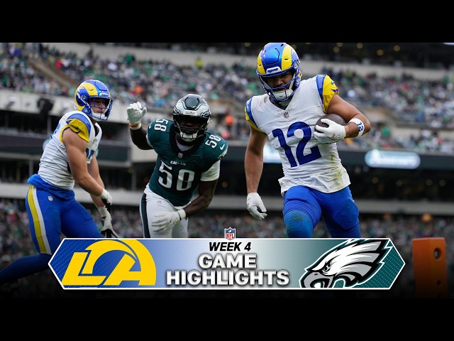 Los Angeles Rams vs. Philadelphia Eagles Game Highlights | NFL 2026 Season Week 4