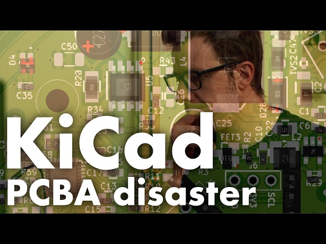 KiCad + JLC PCBA service = 🥲‼️