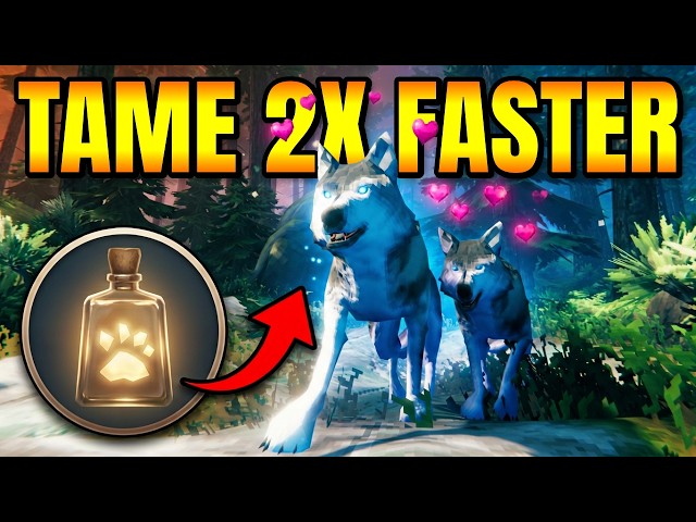 How to Tame & Breed Wolves in Valheim 1.0 (Cut Time in Half!)