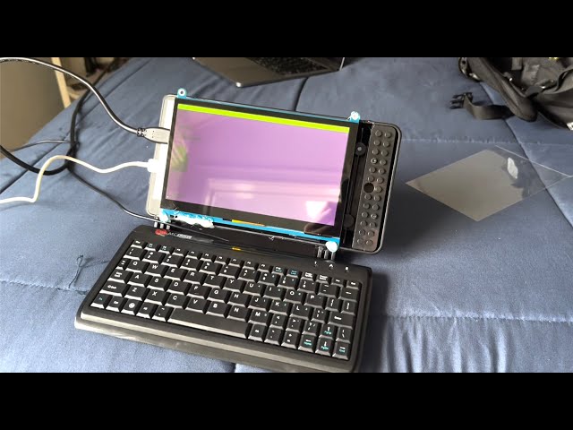 cyberdeck with my own python operating system