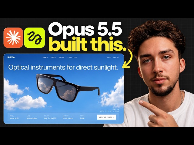 I Let Claude Opus 5.5 Build an Entire Website