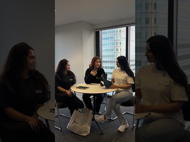 University College London School of Management Merch Launch BTS Interview