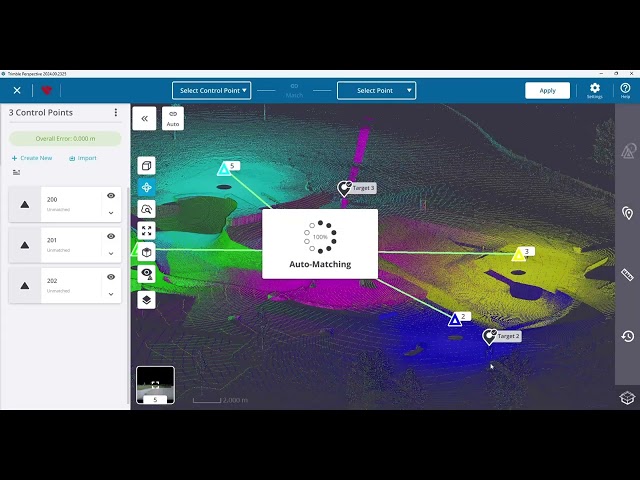 Georeference 3D scans | Point clouds | Trimble Perspective