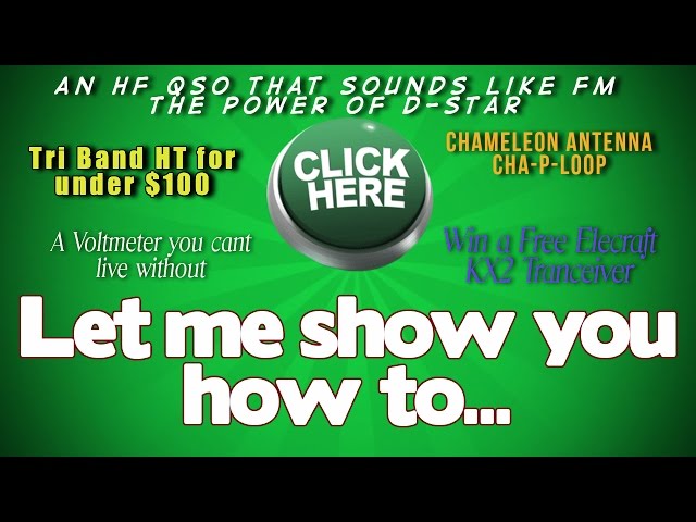 HF D-Star Demo, CHA-P-LOOP, $64 Tri-Bander & more K6UDA Radio EP27