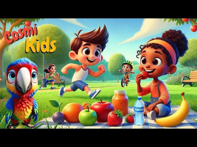 🌟Aprende hábitos saludables con Cosmi 🌟 | Cuentos en español | Aventura Educativa
