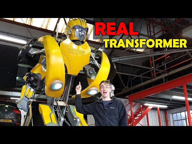 Building Bumblebee the REAL TRANSFORMER #5 | James Bruton
