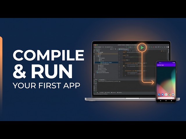 How to Compile and Run an Android App | Android Studio Beginner Tutorial