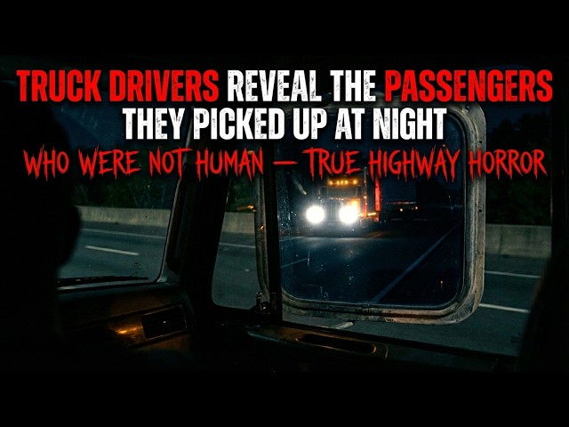 Truck Drivers Reveal the Passengers They Picked Up at Night Who Were Not Human — True Highway Horror