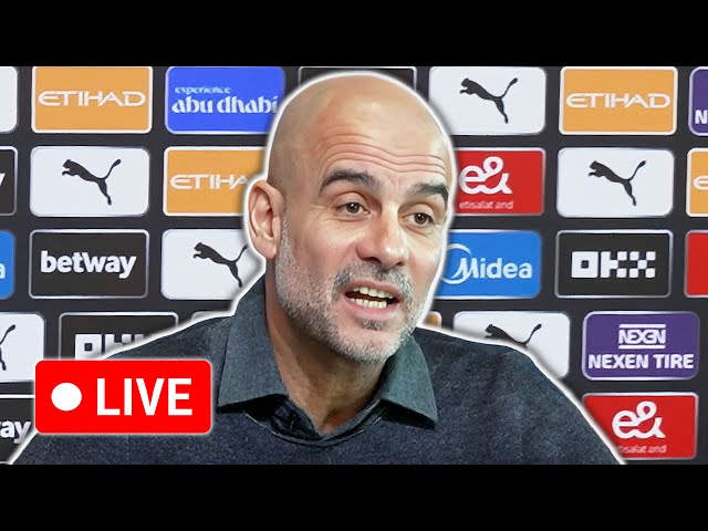 🔴 LIVE | Pep Guardiola pre-match press conference | Manchester City v Newcastle United
