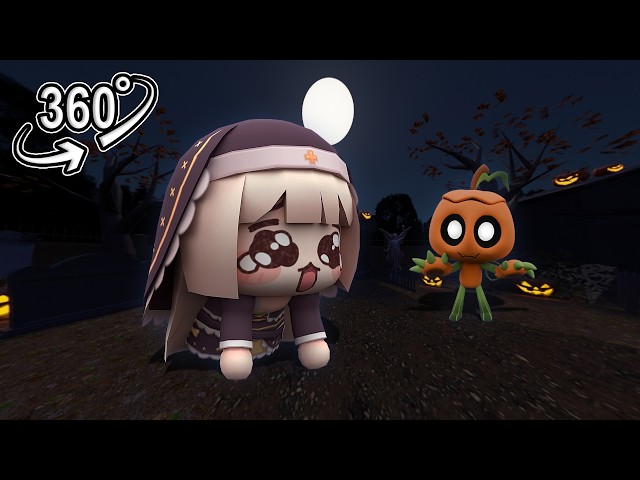 Speaki & Pumpkin Friend dancing the Toothless dragon dance | VR 360°