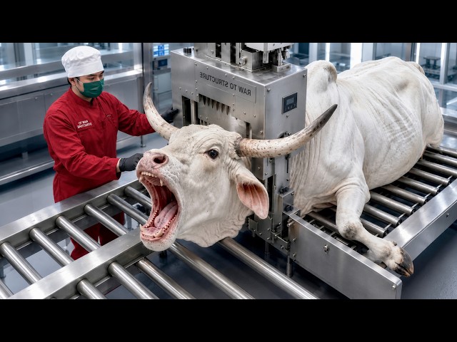 Inside the US White Brahman Bull Horn Factory | How Luxury Leather Sneakers Are Made